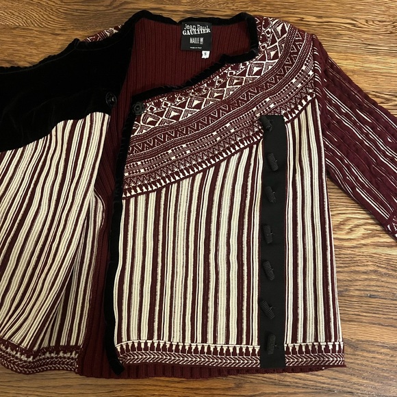 Vintage Jean Paul Gaultier Knit Wrap Top - Picture 7 of 9